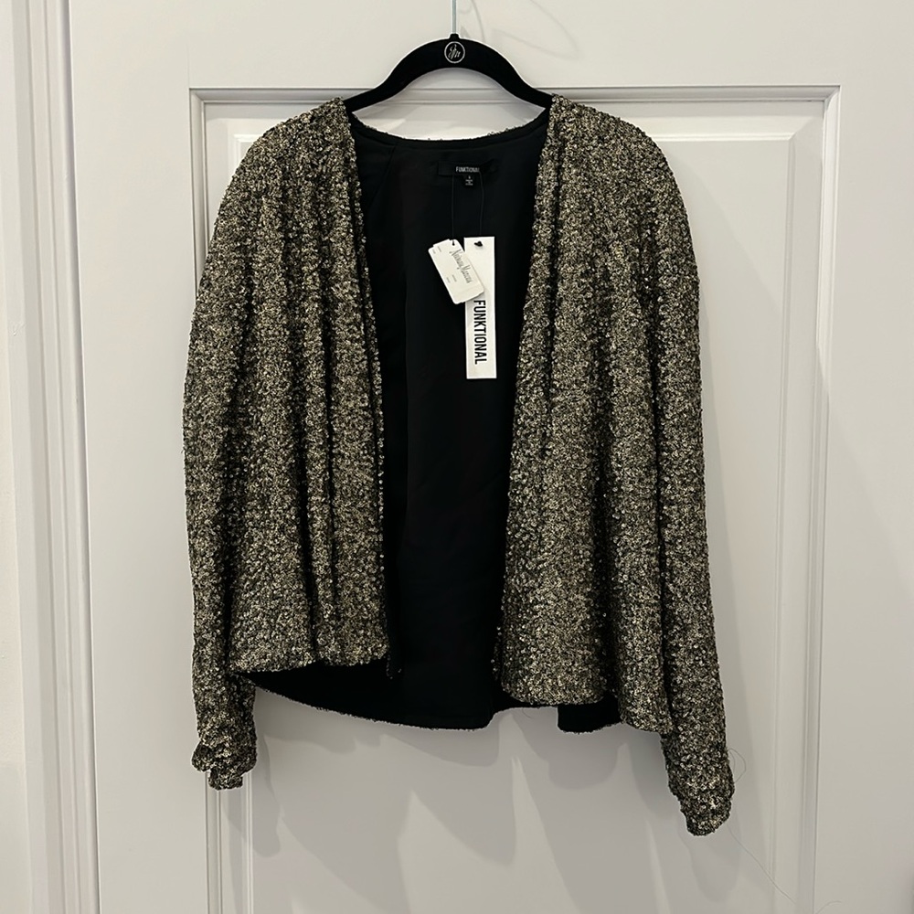 NWT Sequin Funktional Jacket